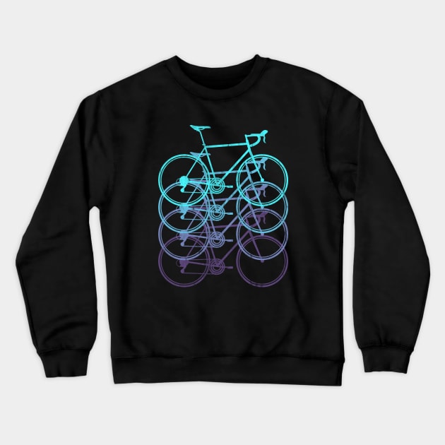 road bike race bike cycling bicycle biker cyclist gift Crewneck Sweatshirt by TheOutdoorPeople